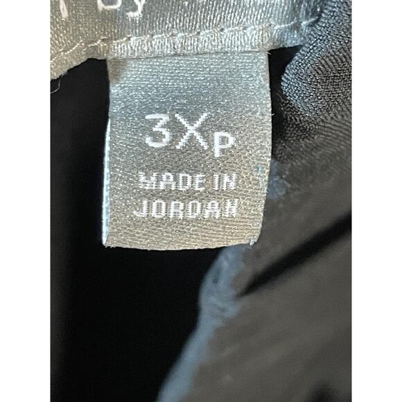 T by Talbots Shorts Womens 3X Petite Black Pull On Stretch Pockets Bermuda - Picture 8 of 10